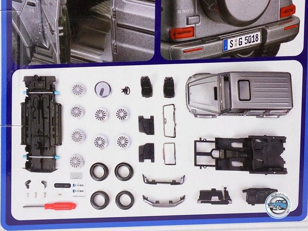 Συναρμολογούμενο μοντέλο Mercedes-Benz G-Class 1/24