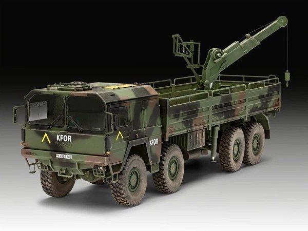 Πλαστικό Μοντέλο Φορτηγού Man 10T Milgl 8x8 1/35