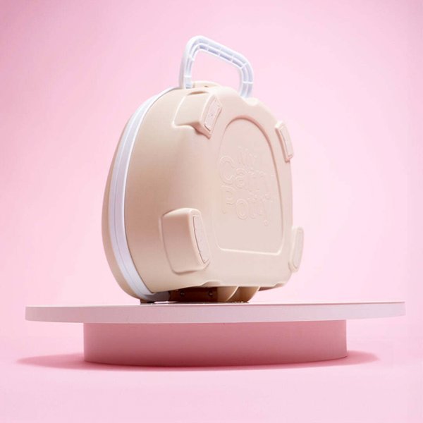 Mokomasis nešiojamas naktipuodis My Carry Potty, smėlio spalvos