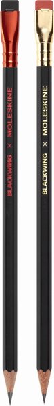 Moleskine Blackwing Σετ Μολύβια και Ξύστρα, Περιορισμένη Έκδοση, 8056999270056