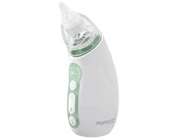 Momcozy BN02 Ηλεκτρική Ρινική Συσκευή Αποσυμφόρησης για Μωρά, Πράσινο