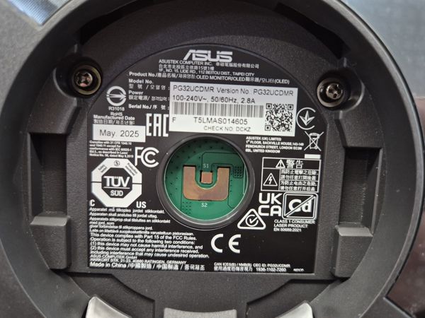 Monitor Asus Monitor Asus ROG Swift QD-OLED PG32UCDMR (90LM0C00-B01971) [outlet]