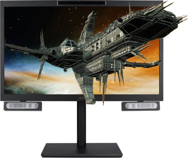 Acer SpatialLabs View Pro ASV27-2P Οθόνη 27" 4K 3D με Ρύθμιση Ύψους (FF.R2CWW.002)