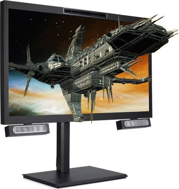 Acer SpatialLabs View Pro ASV27-2P Οθόνη 27" 4K 3D με Ρύθμιση Ύψους (FF.R2CWW.002)
