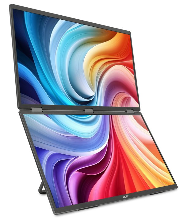 Acer PD193QEbmiuux Φορητή Διπλή Οθόνη IPS 19" Full HD
