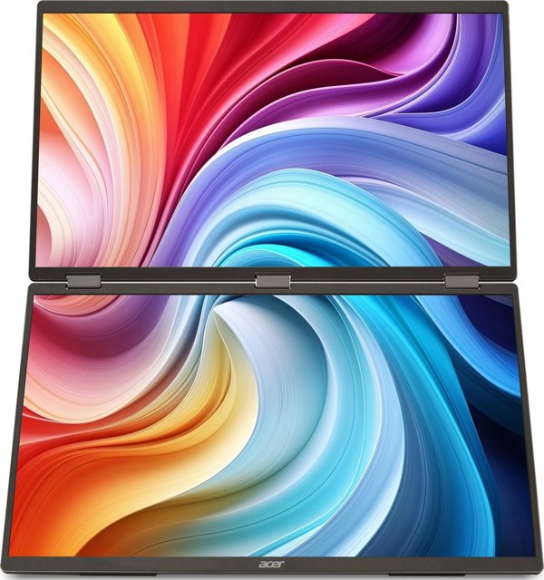Acer PD193QEbmiuux Φορητή Διπλή Οθόνη IPS 19" Full HD