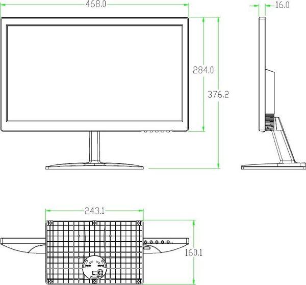 Οθόνη Dahua Technology LM19-L200