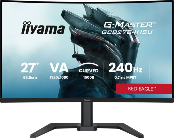 iiyama G-Master GCB2784HSU-B1 Gaming Monitor 27" Full HD Curved 165Hz