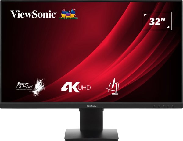 ViewSonic VG3208-4K Monitor 32" 4K UHD 75Hz - Μαύρο