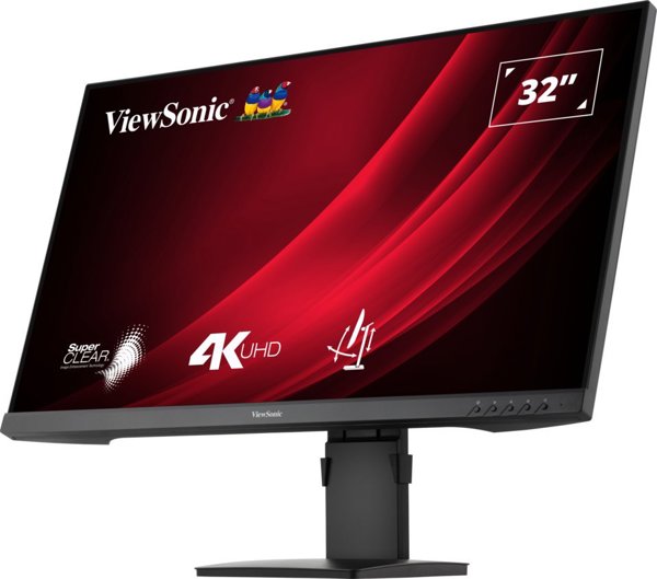 ViewSonic VG3208-4K Monitor 32" 4K UHD 75Hz - Μαύρο