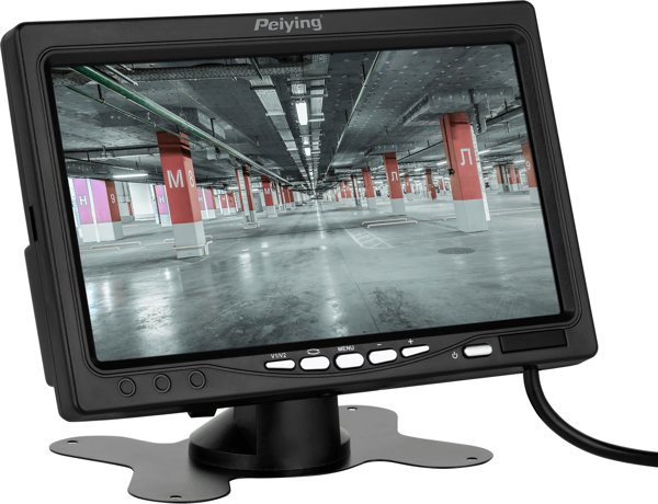 Monitor samochodowy Peiying 7&quot|
