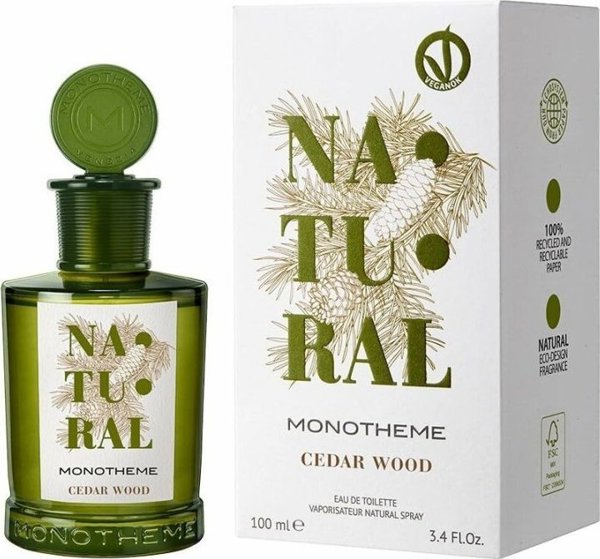 Monotheme Άρωμα Unisex Monotheme Venezia Φυσικό Ξύλο Κέδρου EDT 100 ml