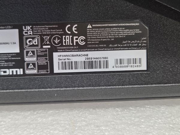 Monitor AOC Q27G4XF [outlet]