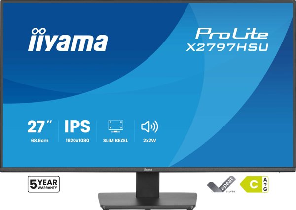 iiyama ProLite X2797HSU-B1 Gaming Monitor 27" Full HD, 100Hz, 0.4ms, Μαύρο