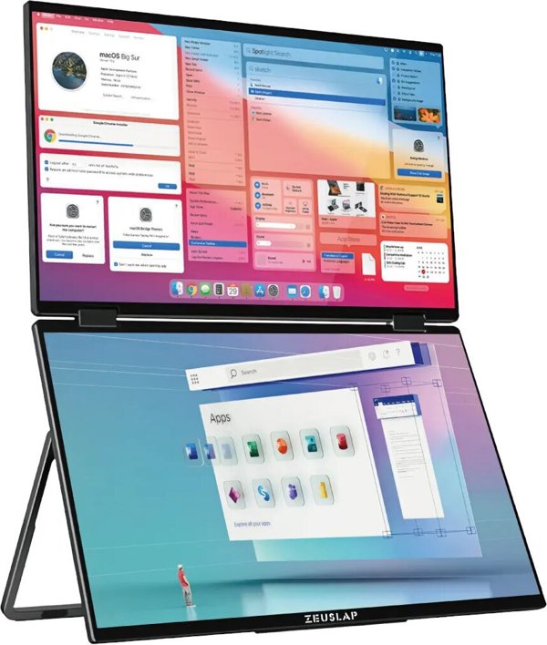 Zeuslap Z15W Φορητό Monitor 15.6" Full HD - Φορητή Οθόνη Υπολογιστή