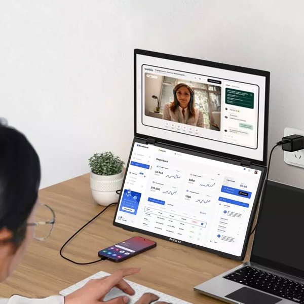 Zeuslap Z15W Φορητό Monitor 15.6" Full HD - Φορητή Οθόνη Υπολογιστή