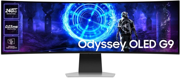 Samsung Odyssey G9 OLED Gaming Monitor 49" LS49DG950SUXDU - 240Hz, 0.03ms