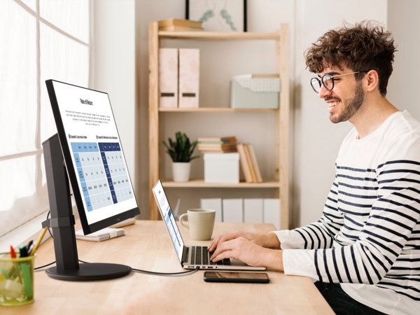 ViewSonic VG2709-2K-MHDU-2 Monitor 27" QHD IPS, USB-C Docking, 75Hz