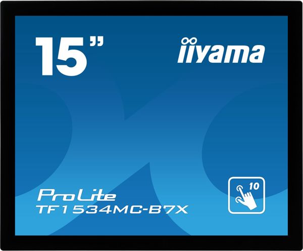 Iiyama ProLite TF1534MC-B7X Οθόνη Αφής 15" 10-Point Touch, IP65, Μαύρη