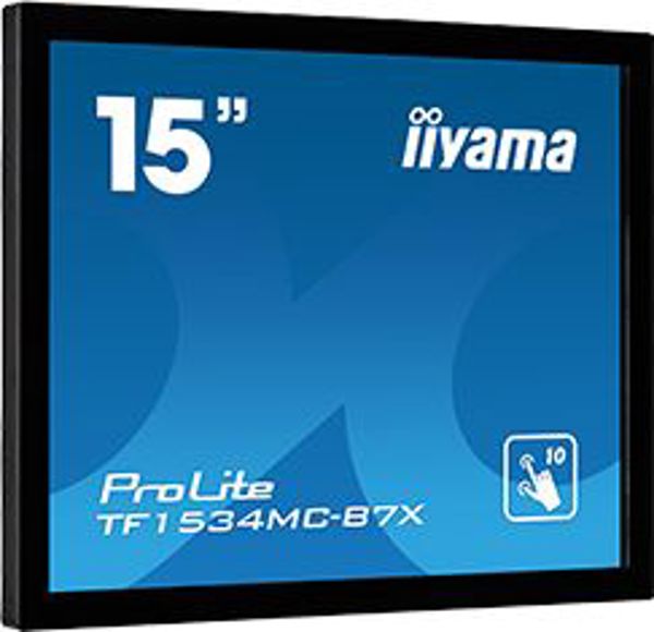 Iiyama ProLite TF1534MC-B7X Οθόνη Αφής 15" 10-Point Touch, IP65, Μαύρη