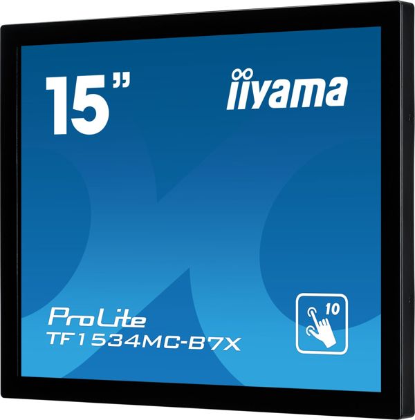 Iiyama ProLite TF1534MC-B7X Οθόνη Αφής 15" 10-Point Touch, IP65, Μαύρη