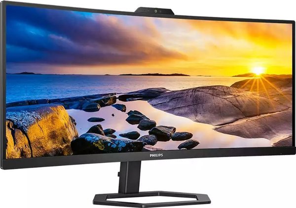 Philips Monitor 34E1C5600HE/00 34" UltraWide QHD 3440 x 1440 100Hz 4ms USB-C