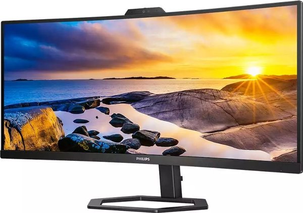 Philips Monitor 34E1C5600HE/00 34" UltraWide QHD 3440 x 1440 100Hz 4ms USB-C