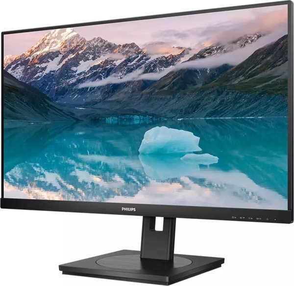 Philips S-Line 242S9JML/00 Monitor 24" VA Full HD, 75Hz, με Ενσωματωμένα Ηχεία, Μαύρο