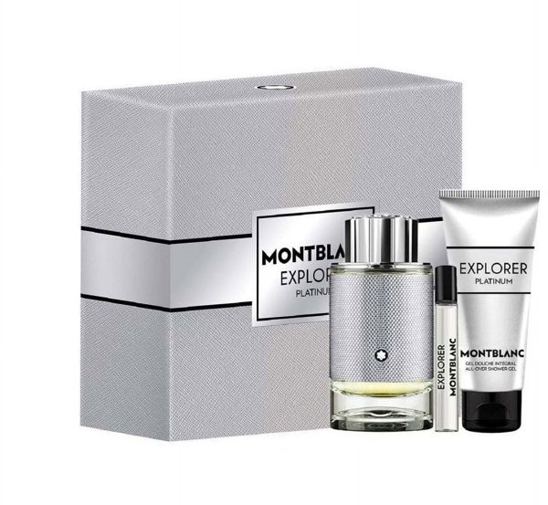 Mont Blanc Explorer Platinum SET M 100 ml Set I.