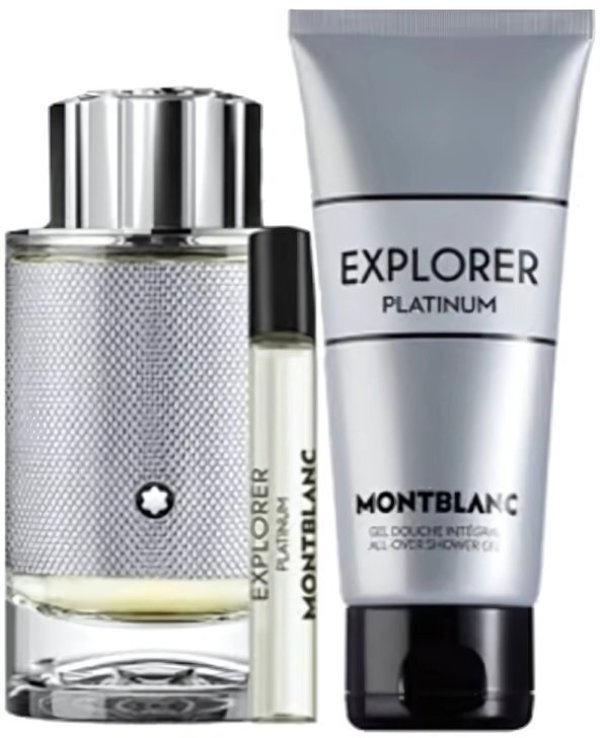Mont Blanc Explorer Platinum SET M 100 ml Set I.