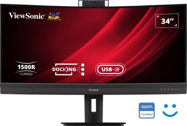 ViewSonic VG3457CV Ultrawide Monitor 34" VA Curved, 100Hz, WQHD, Μαύρο