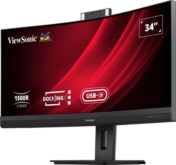 ViewSonic VG3457CV Ultrawide Monitor 34" VA Curved, 100Hz, WQHD, Μαύρο