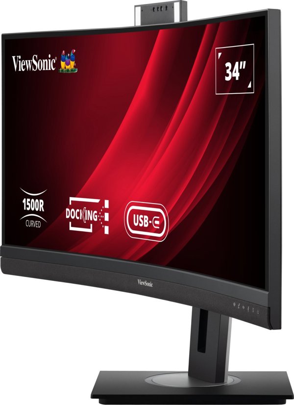 ViewSonic VG3457CV Ultrawide Monitor 34" VA Curved, 100Hz, WQHD, Μαύρο