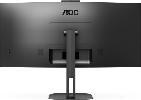 AOC CU34V5CW/BK Οθόνη 34" QHD UltraWide Curved, VA Panel, 21:9, Μαύρη