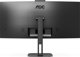 AOC CU34V5CW/BK Οθόνη 34" QHD UltraWide Curved, VA Panel, 21:9, Μαύρη