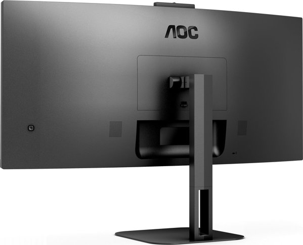 AOC CU34V5CW/BK Οθόνη 34" QHD UltraWide Curved, VA Panel, 21:9, Μαύρη