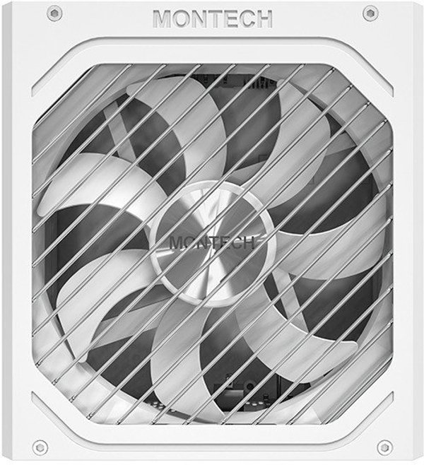 Montech Titan PLA 850W - 80 PLUS & Cybenetics Platinum, modular, PCIe 5.1 - 850 Watt, weiß