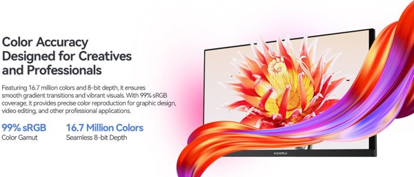 Koorui E2711K Essential Monitor 27" Full HD IPS 100Hz 1ms 1920x1080 - Μαύρο