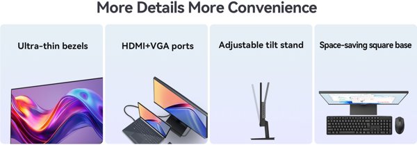 Koorui E2711K Essential Monitor 27" Full HD IPS 100Hz 1ms 1920x1080 - Μαύρο