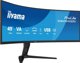 Monitor iiyama iiyama ProLite XCB4994DQSU-B1 monitor komputerowy 124,5 cm (49'') 5120 x 1440 px Dual QHD LCD Czarny