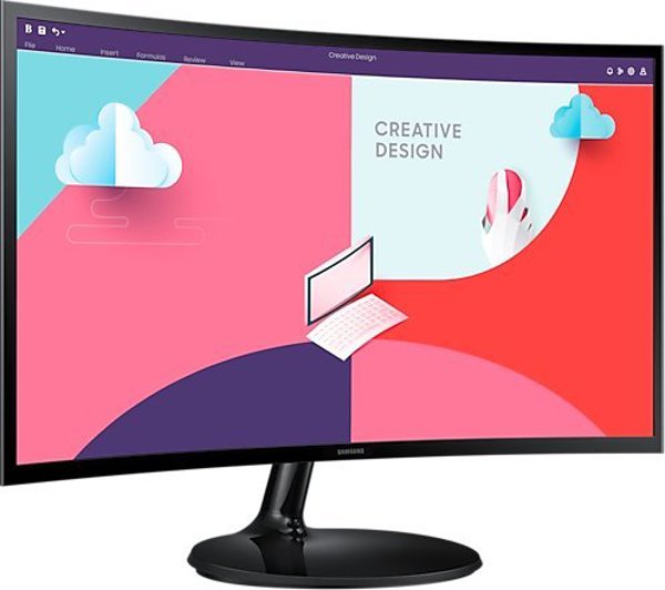 Samsung S36C LS27C364EAUXEN Curved Monitor 27" Full HD, AMD FreeSync, Μαύρο