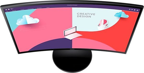 Samsung S36C LS27C364EAUXEN Curved Monitor 27" Full HD, AMD FreeSync, Μαύρο