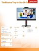 Lenovo ThinkCentre Tiny-in-One 24 Gen 5 Οθόνη 23.8'' IPS Full HD 16:9 12NAGAT1EU