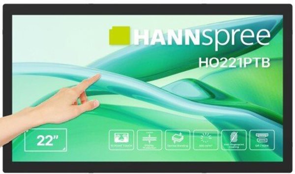 Hannspree HO221PTB Οθόνη Digital Signage 21.4" Full HD Touch Screen Μαύρη