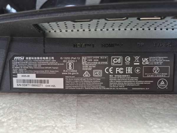 Monitor MSI MPG 321CURX QD-OLED [outlet]