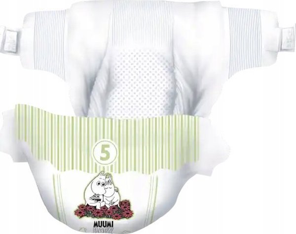 Muumi Baby Πάνες 5 Maxi (10-16 kg), Οικολογικές Πάνες, 40 Τεμάχια