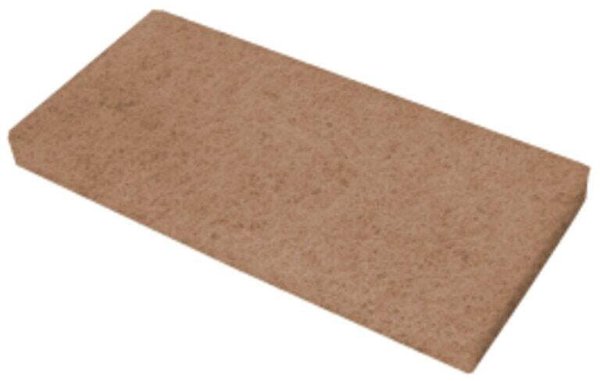 Intermop Χειροκίνητο Pad Τριψίματος Καφέ - 25 x 11,5 εκ.