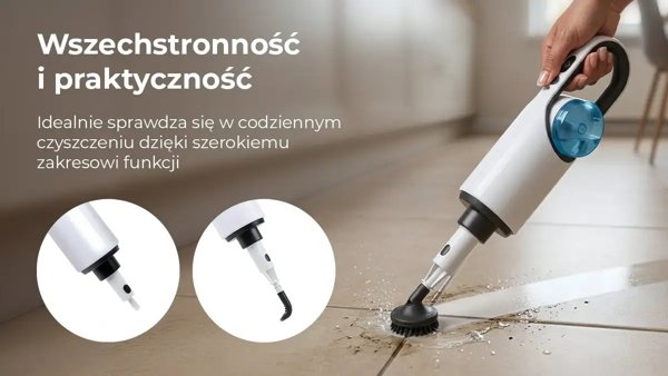 Ατμοκαθαριστής ExtraLink R-357, 1500W, Σφουγγαρίστρα Ατμού, Λευκό