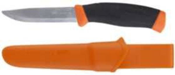 Μαχαίρι Morakniv Companion F Rescue με Θήκη, Πορτοκαλί/Μαύρο
