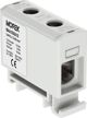 MOREK Σύνδεσμος ράγας 1,5-50mm2 γκρι 2 οπών 1P MAA1050A10